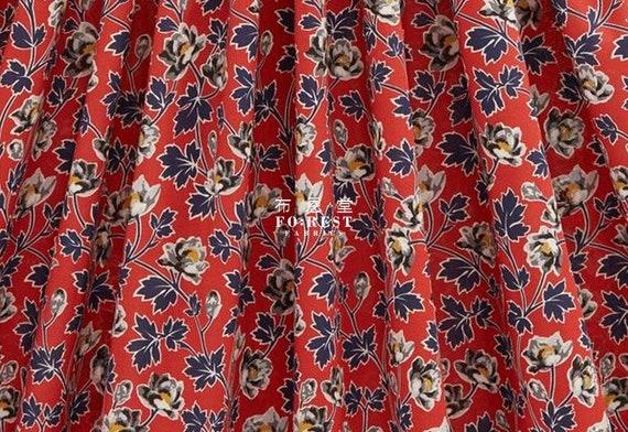 - 100/% COTTON FABRIC X MABELLE LIBERTY PICCADILLY POPLIN
