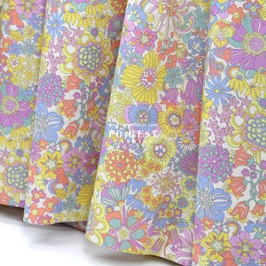 Liberty of London (tessuto in cotone Tana Lawn) - Rainbow Garden - 50 cm