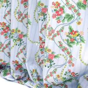 Liberty of London (tessuto da prato in cotone Tana) - Nastro della collezione Bridgerton Cascade B - 50 cm