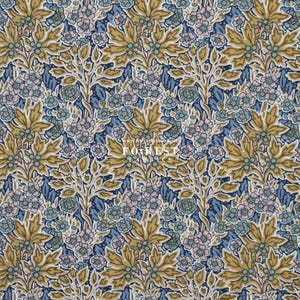 Liberty of London (Tessuto di cotone Tana Lawn) - Fiore Aubrey Forest A - 50 cm
