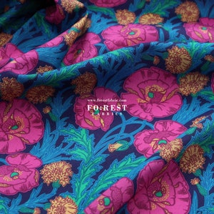Liberty of London (Tessuto di cotone Tana Lawn) - Mauds Posey A - 50 cm