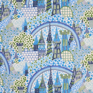 Liberty of London (Cotton Tana Lawn Fabric) - Magical Mystery Blue - SPL- 50cm