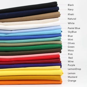 Oxford cotton - solid fabric - 50cm