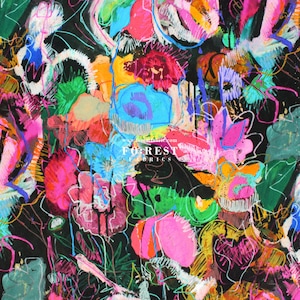 Liberty of London (tessuto di raso di seta) - Soozy Lipsey A - 50 cm