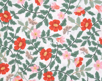 Cotton - Rifle Paper Co Baumwoll und Stahlgewebe - Primrose Ivory - 50cm