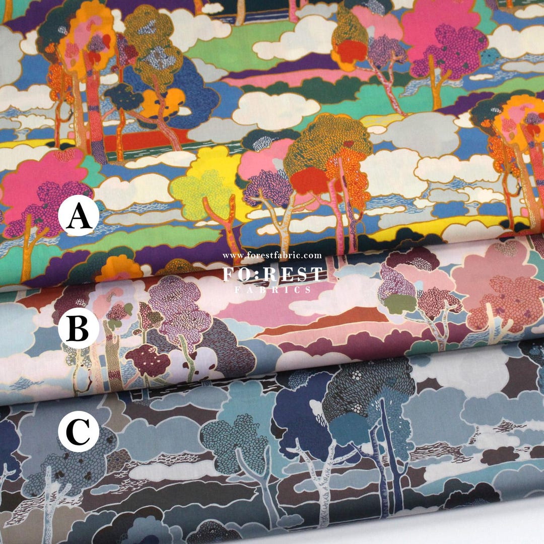 Liberty of London (cotton Tana Lawn Fabric) Prospect Road