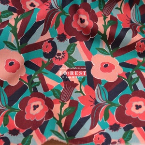 Liberty of London (Cotton Tana Lawn Fabric) - Bloombury Flower- 50cm