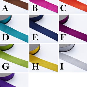 1 metro - Cinta de poliéster Echino de 4,5 cm de ancho imagen 2