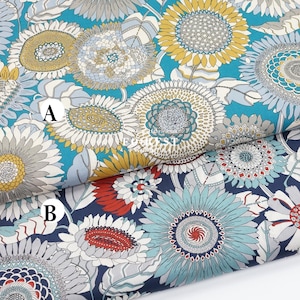 Liberty of London (tessuto di cotone Tana Lawn) - Dusk The Floral Journey - 50 cm