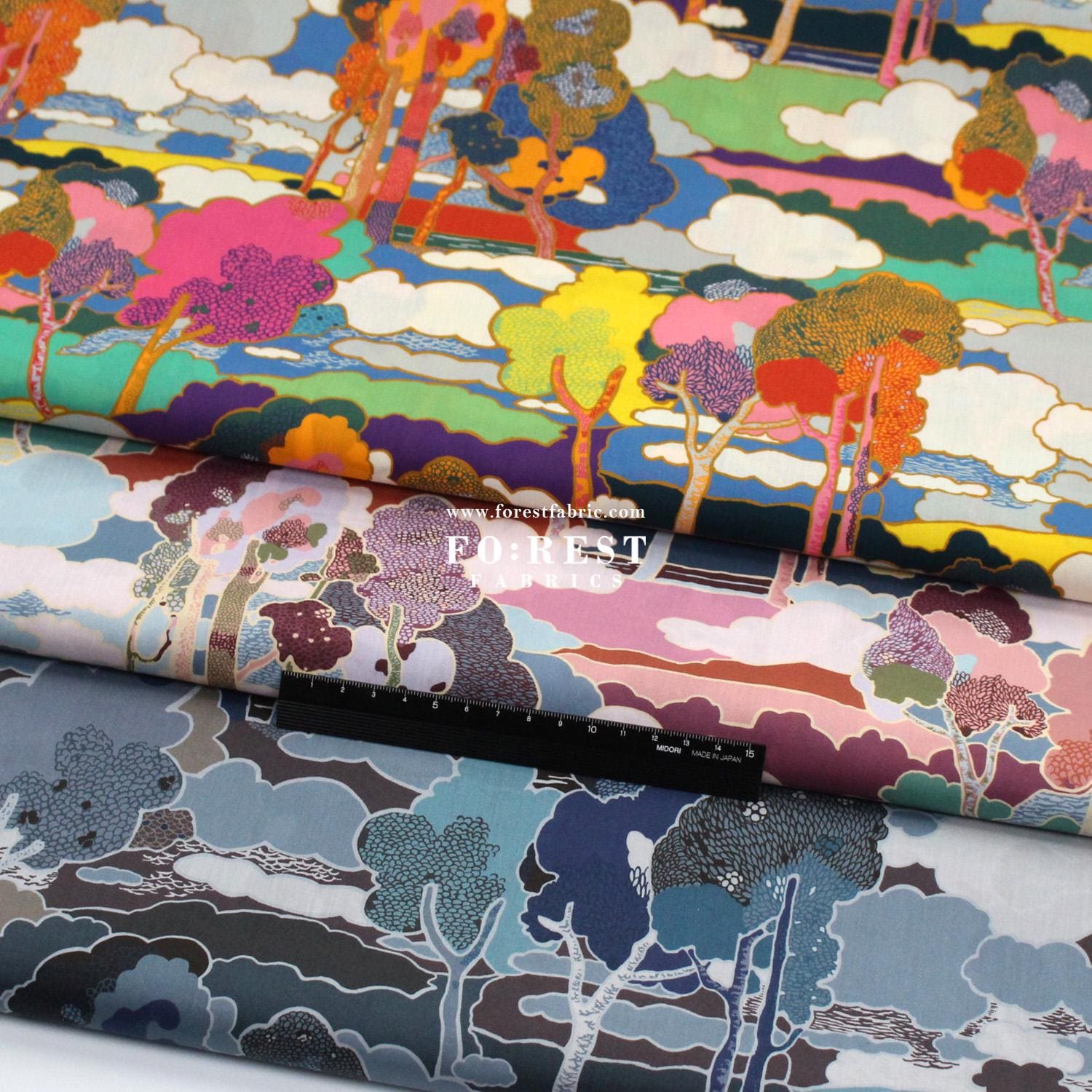 Liberty of London (cotton Tana Lawn Fabric) - Prospect Road
