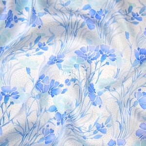 Liberty di Londra (Silk Satin Fabric) - Aurelia - 50cm