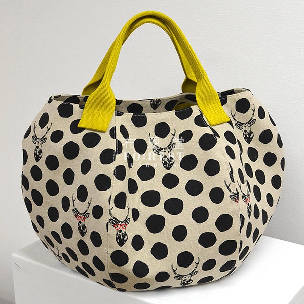 Paper Pattern | Echino hexagon tote Bag Pattern