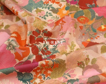 Liberty of London (Cotton Tana Lawn Fabric) - Parchment Shadow A Bespoke - 50cm