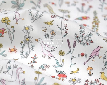 Liberty of London (Cotton Tana Lawn Fabric) - Theo White - 50cm