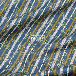 Liberty Quilting - Lasenby Cotton - woodland walk (into the woods A)- 50cm