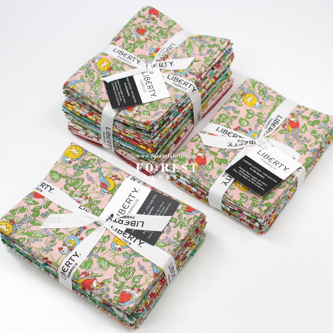 Liberty Quilting Lasenby Cotton Woodland Walk Autumn Hillside Adventure