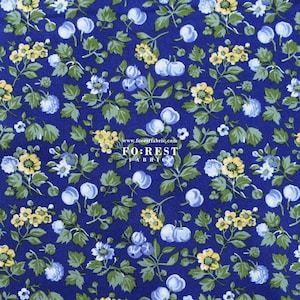 Liberty Quilting - Lasenby Cotton - The Orchard Garden wild cherry W - 50cm