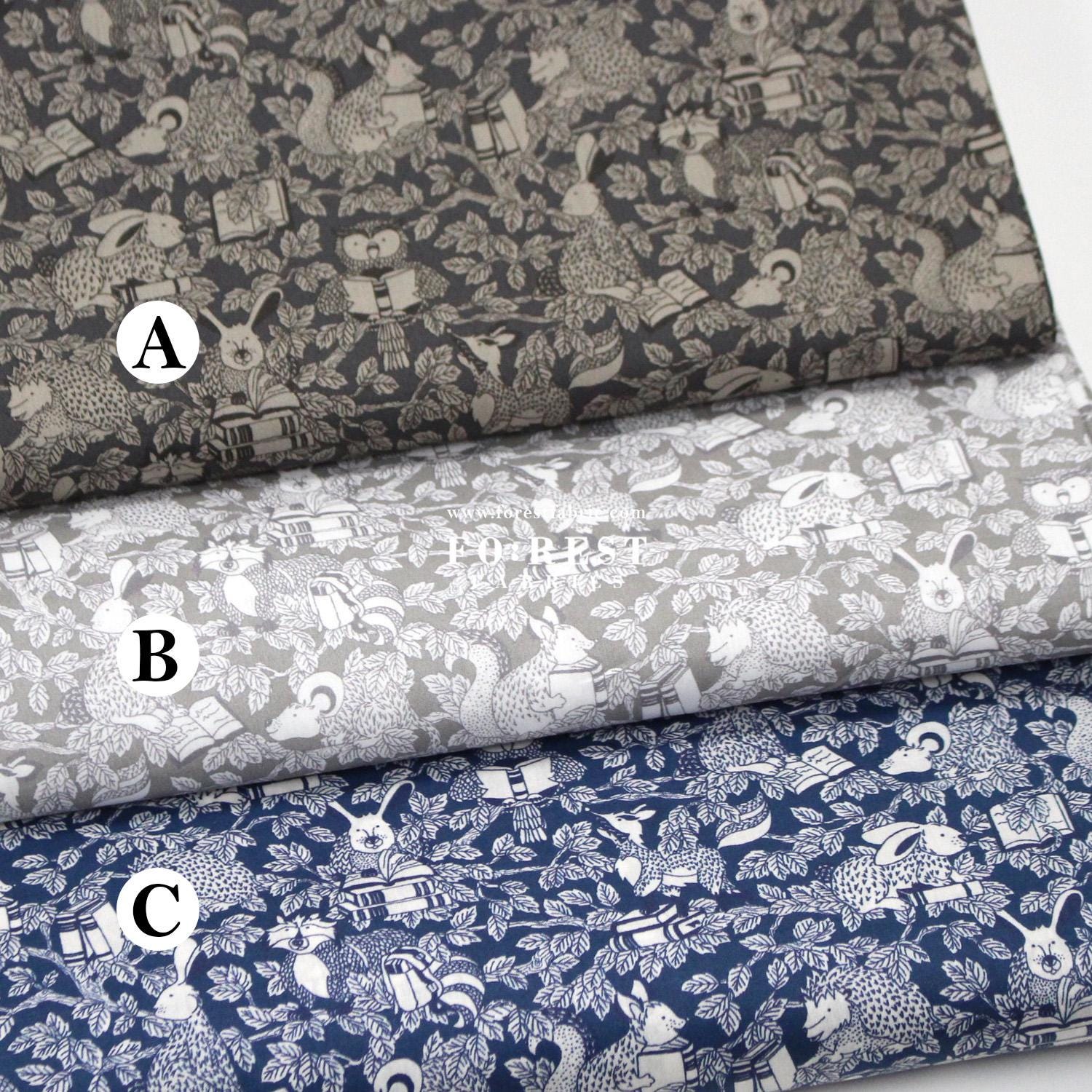 Liberty of London (cotton Tana Lawn Fabric) - Woodland Library