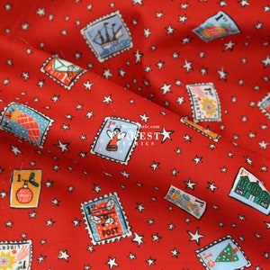 Liberty of London (tessuto di cotone Tana Lawn) - Liberty Christmas Festive Greetings - 50 cm