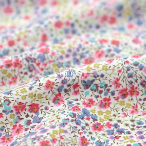 Liberty of London (Organic Tana Lawn Cotton Fabric) - Phoebe Flower - 50cm