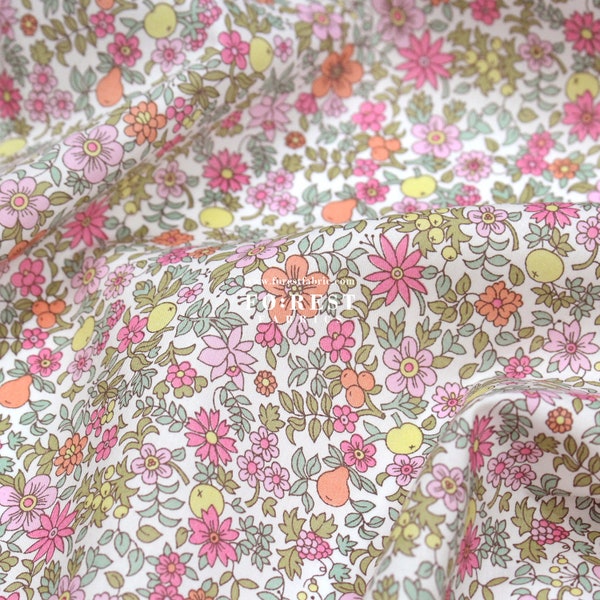 Liberty of London (Cotton Tana Lawn Fabric) - Fruit Punch 2024SS - 50cm