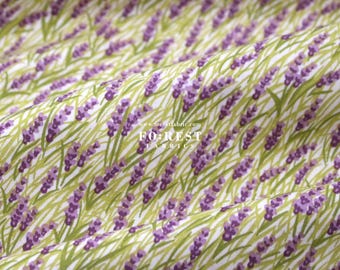 Liberty Quilting - Lasenby Cotton - Postcard From the Highlands (Marsh Orchids A) fabric  - 50cm