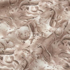 Liberty of London (Organic Tana Lawn Cotton Fabric) - PARADISE LANDS Xander A - 50cm