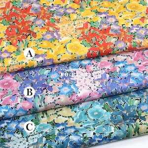 Liberty of London (tessuto di cotone Tana Lawn) - Ellis Garden Summer Gallery - 50 cm