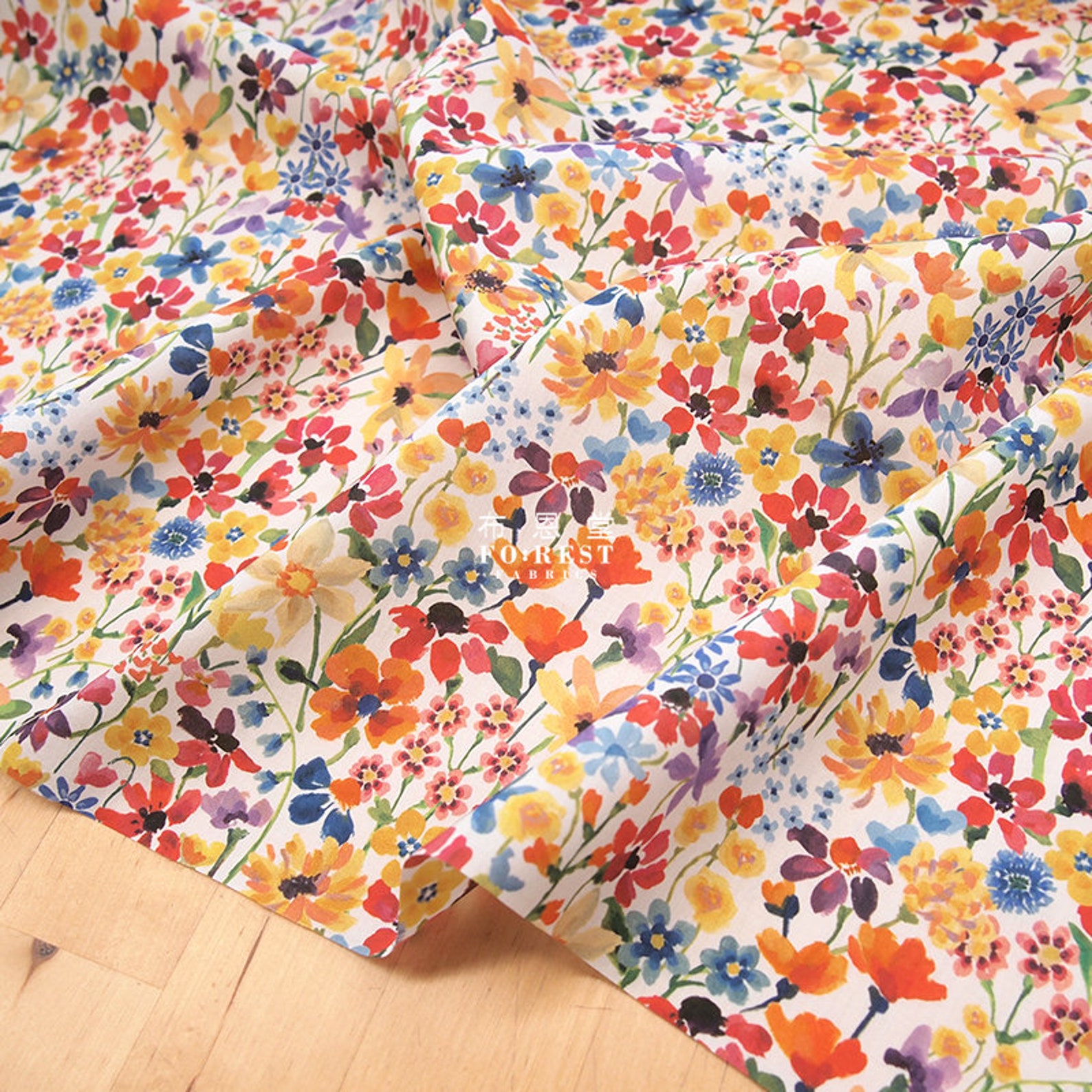 Liberty of London cotton Tana Lawn Fabric Dreams of Summer Etsy