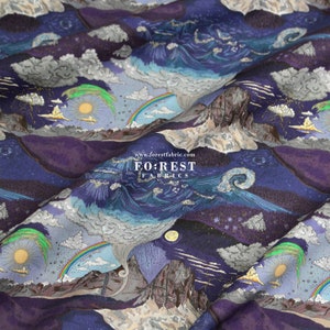 Liberty of London (Tessuto di cotone Tana Lawn) - Weather Wonderland - 50 cm