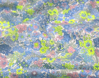 Liberty of London (Tessuto di cotone Tana Lawn) - Margaret Annie Flower N - 50 cm