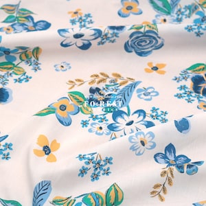Liberty of London (Cotton Tana Lawn Fabric) - Riviera Bouquet SPL- 50cm
