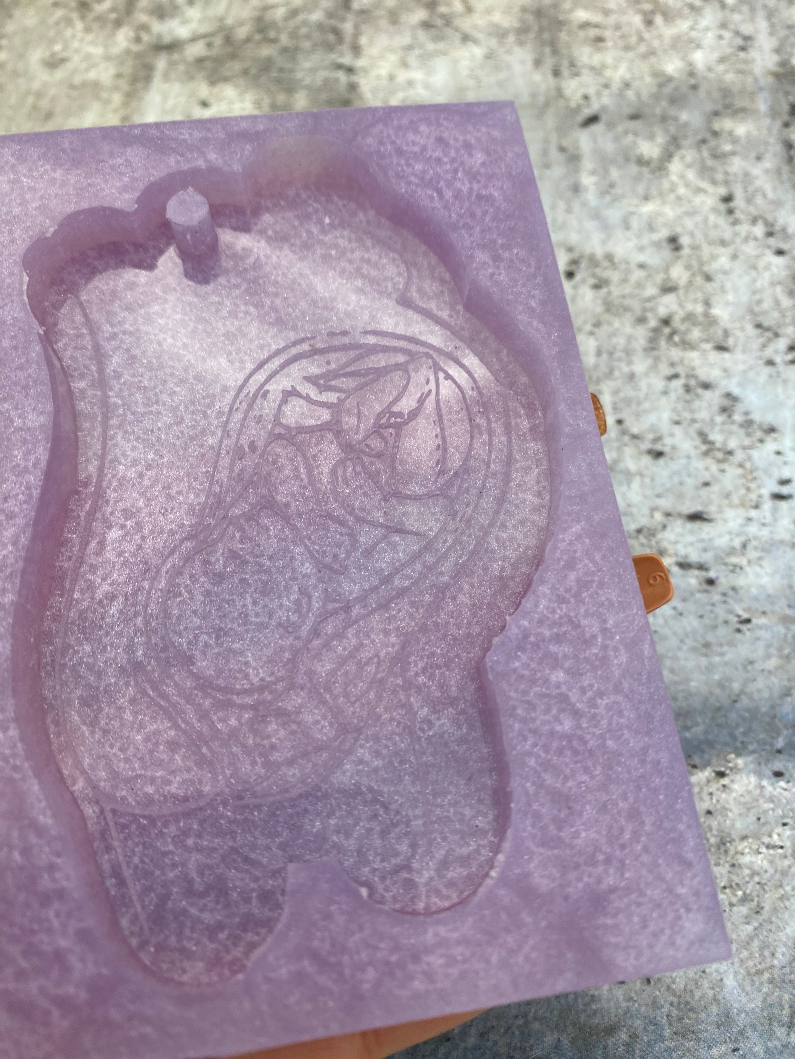 Anatomical Pregnant Belly Keychain Mold Silicone Mold Resin Etsy