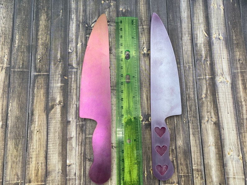 Silicone Knife Mold for Resin With Etched Hearts in Handle Etsy