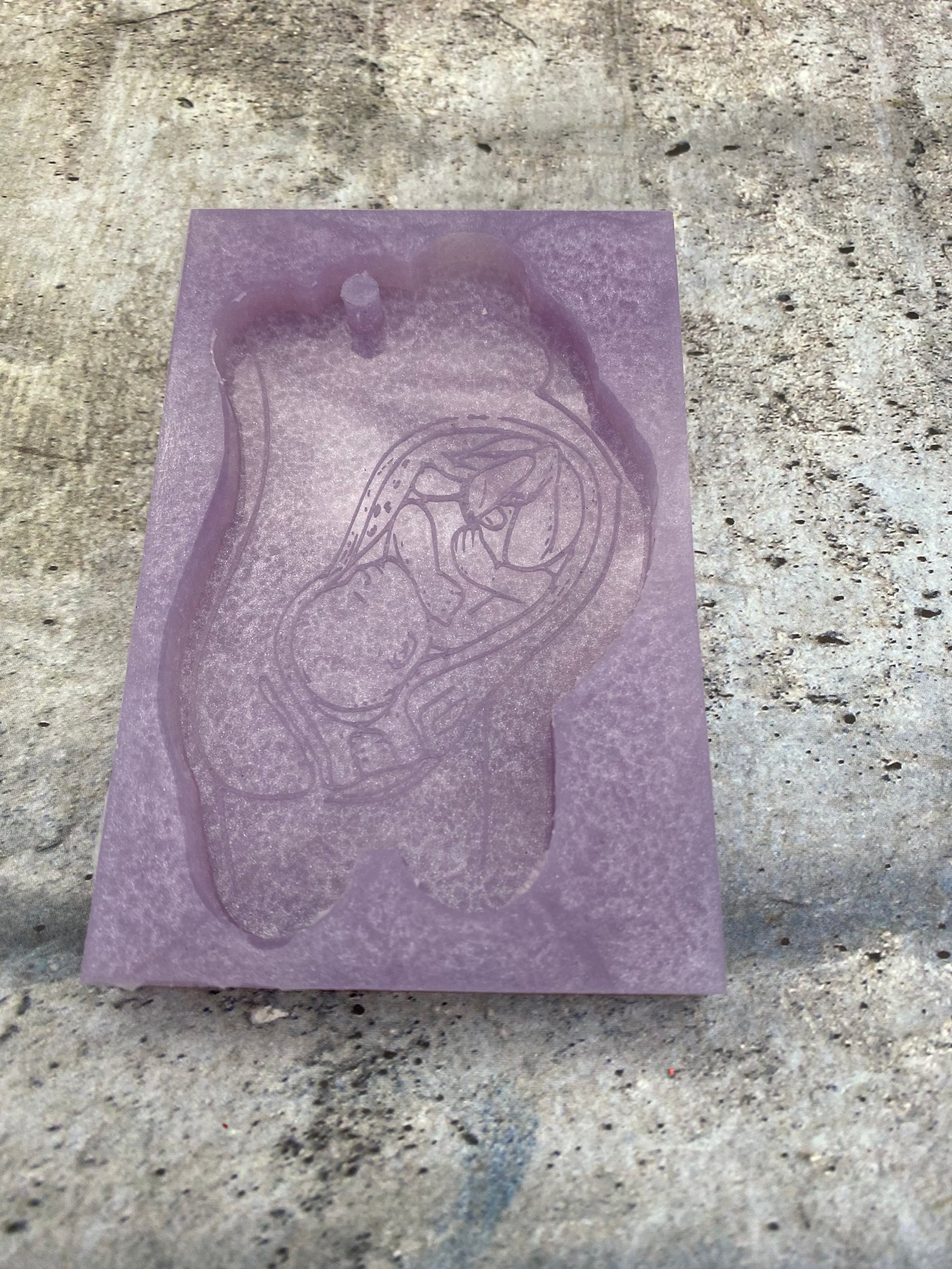 Anatomical Pregnant Belly Keychain Mold Silicone Mold Resin Etsy