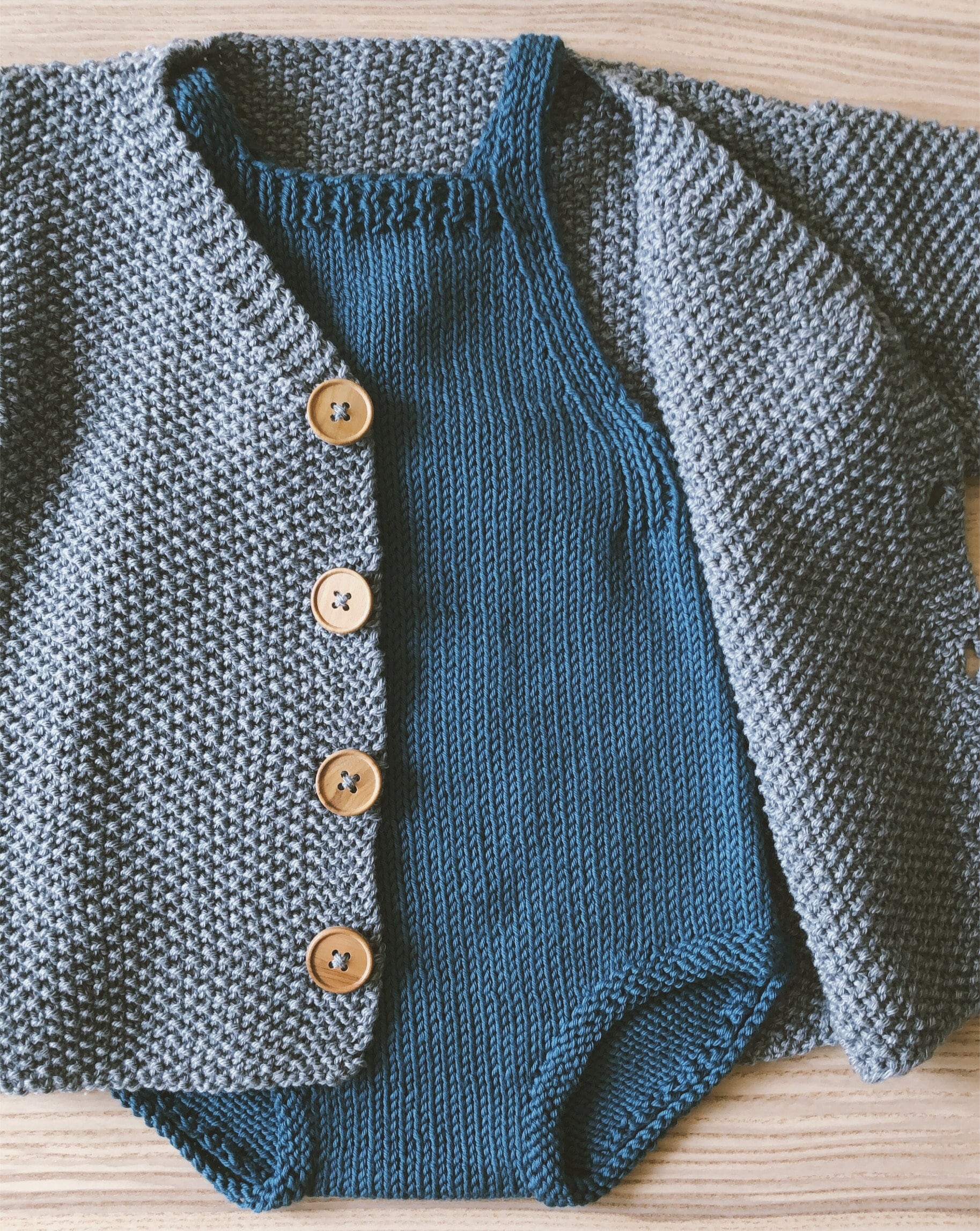 Baby Jumper Knitting Pattern Mio Knitted Cardigan PDF Etsy
