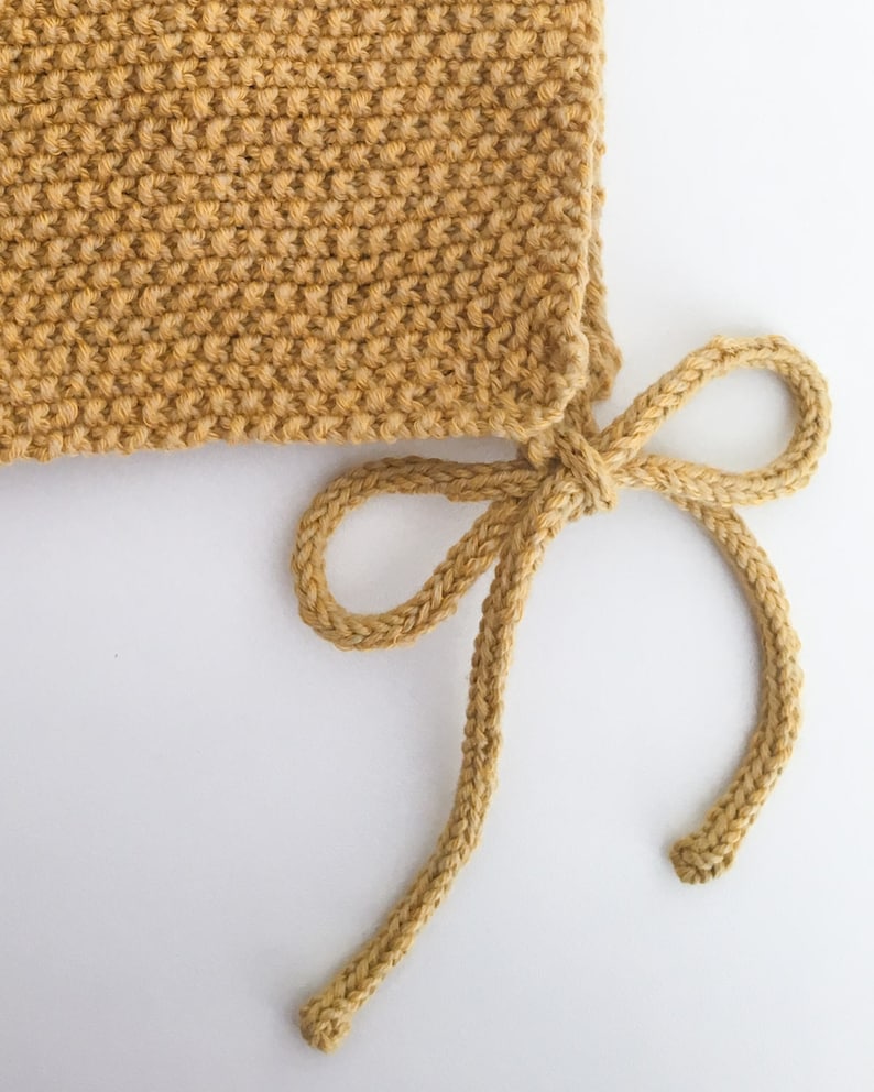 Modèle de tricot de bonnet de bébé Modèle de tricot PDF de chapeau tricoté Mio Téléchargement instantané Langue anglaise image 2