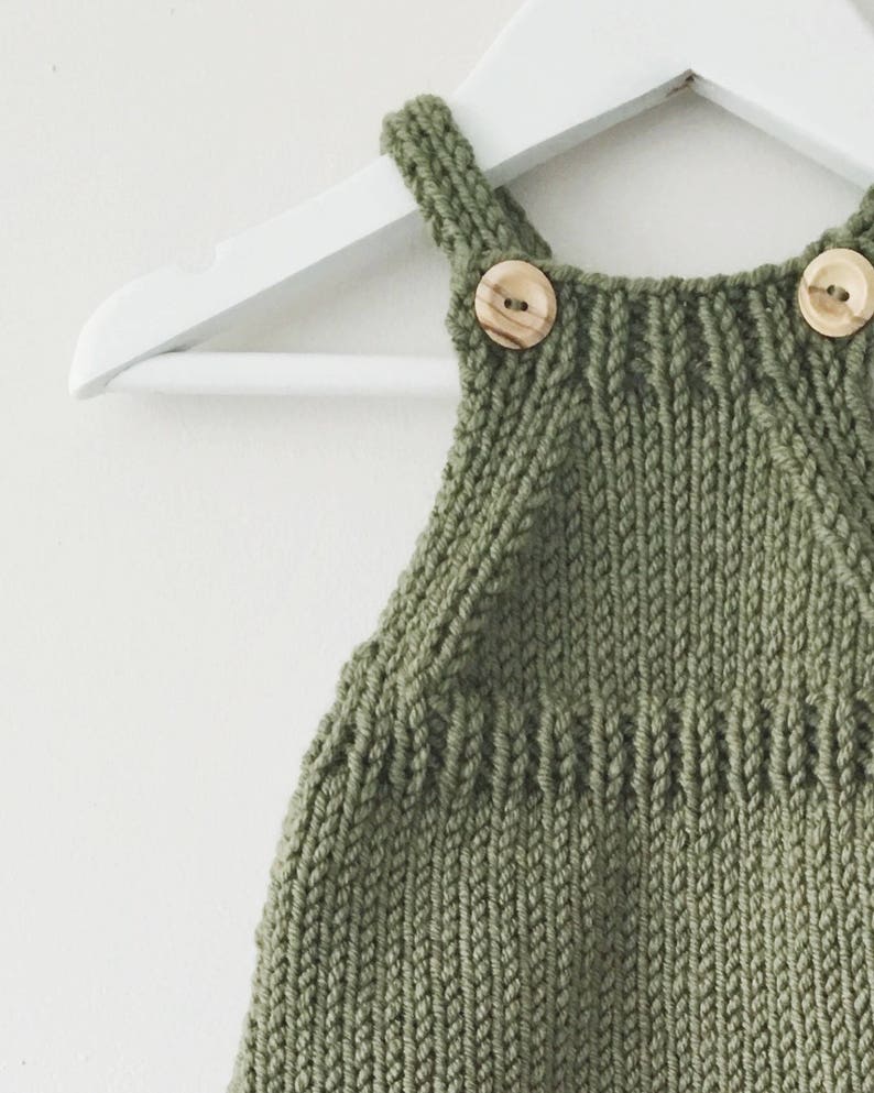 Baby Playsuit Knitting Pattern Pip Knitted Romper PDF Etsy