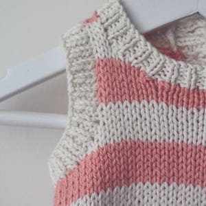 Baby Sweater Knitting Pattern Lenny Knitted Vest PDF Knitting Pattern ...