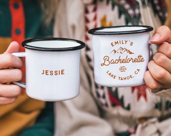 Bachelorette Party Cups Bachelorette Party Favors Cups - Camp Bachelorette Mountain Wedding