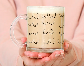 Boob Mug Feminist Mug Boobie Mug Gift For Boyfriend Girl Power Breast Cancer Survivor