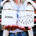 Campfire Mug Personalized Mug Custom Camp Mug Mountains Hiker Gift Camping Gift // ONE Mug