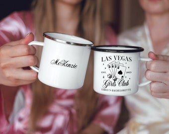 Las Vegas Bachelorette Cups Las Vegas Girls Club Vegas Bach Party Favors Gifts Travel Mugs