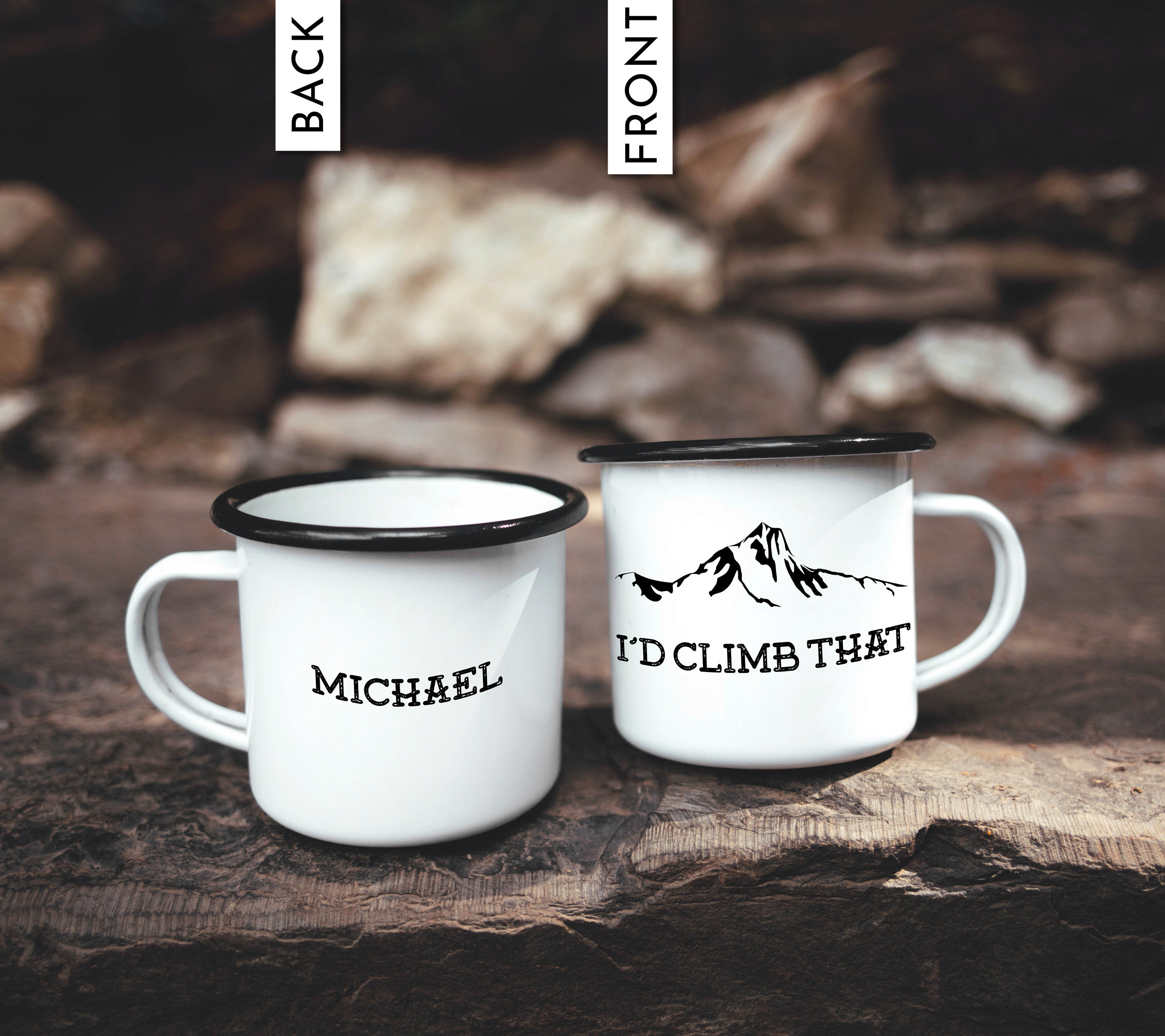 Personalized Climbing Gift Rock Climbing Mug I'd Climb Etsy