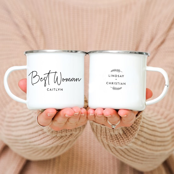 Best Woman Gift Groomswoman Gift Bridesmaid Gift Maid of Honor Mug