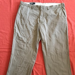 Polo Ralph Lauren Khaki Beige Men&#39;s Trousers Pants W40 x 30L