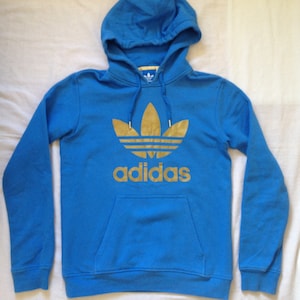 Adidas vintage hoodie Etsy