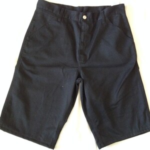 Carhartt Simple Pant Bermuda Shorts Size 32 Altered Polyester Cotton Combo