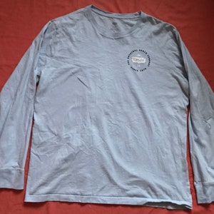 Levi Strauss Co. Koszulka z długim rękawem Levi&#39;s męska jasnoniebieska, duży rozmiar