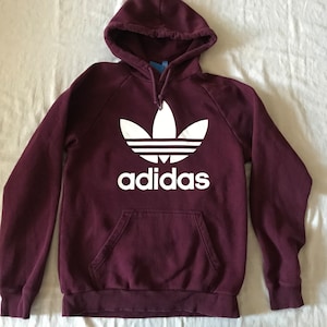 Adidas wine cheap red hoodie